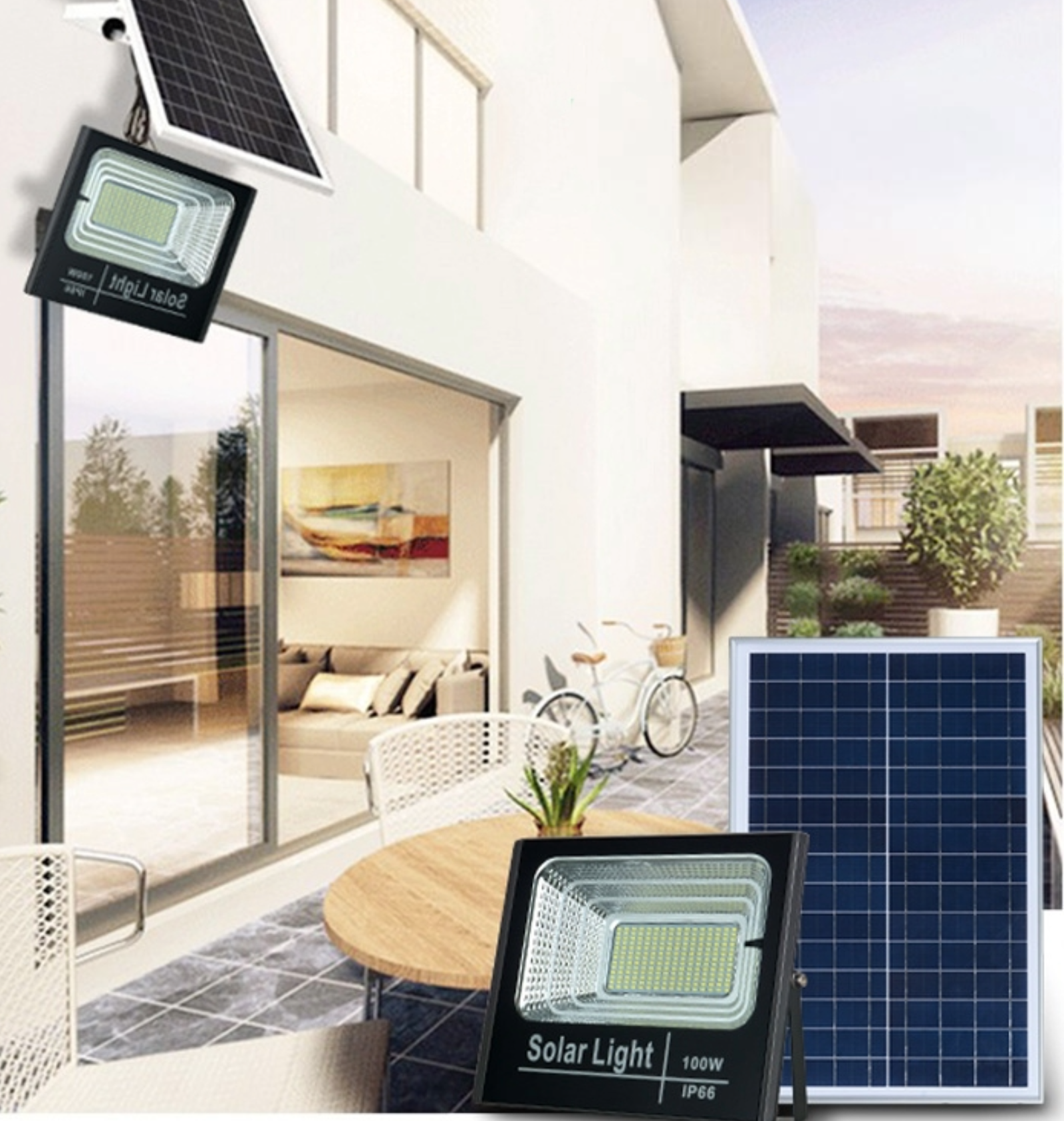 LED Solar Floodlight